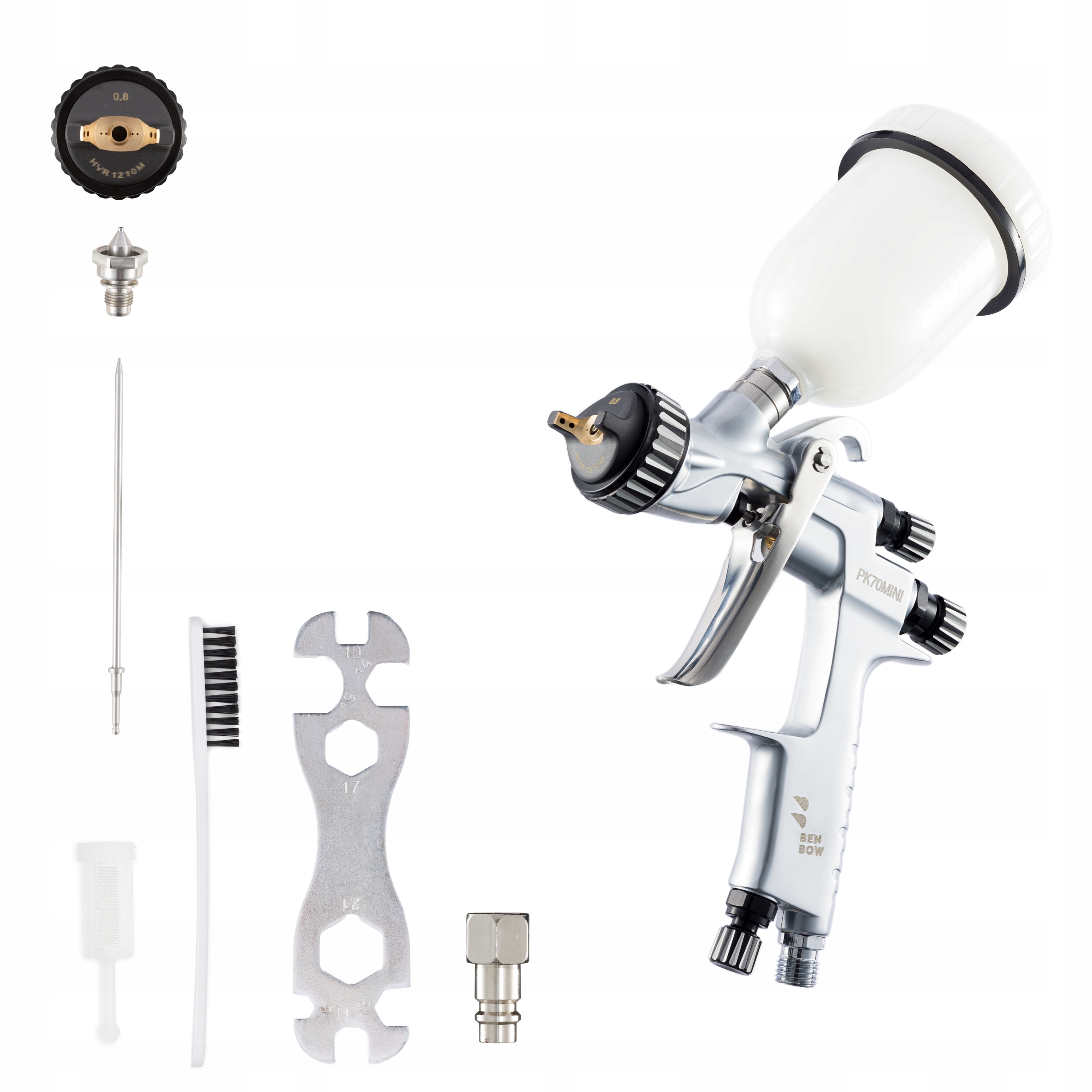 

Pistolet Lakierniczy 0,8MM PK70 Mini Benbow