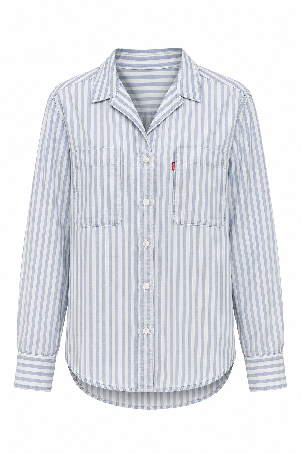 Dámská košile Levi's s pruhovanými kapsami na knoflíky Regular Fit M