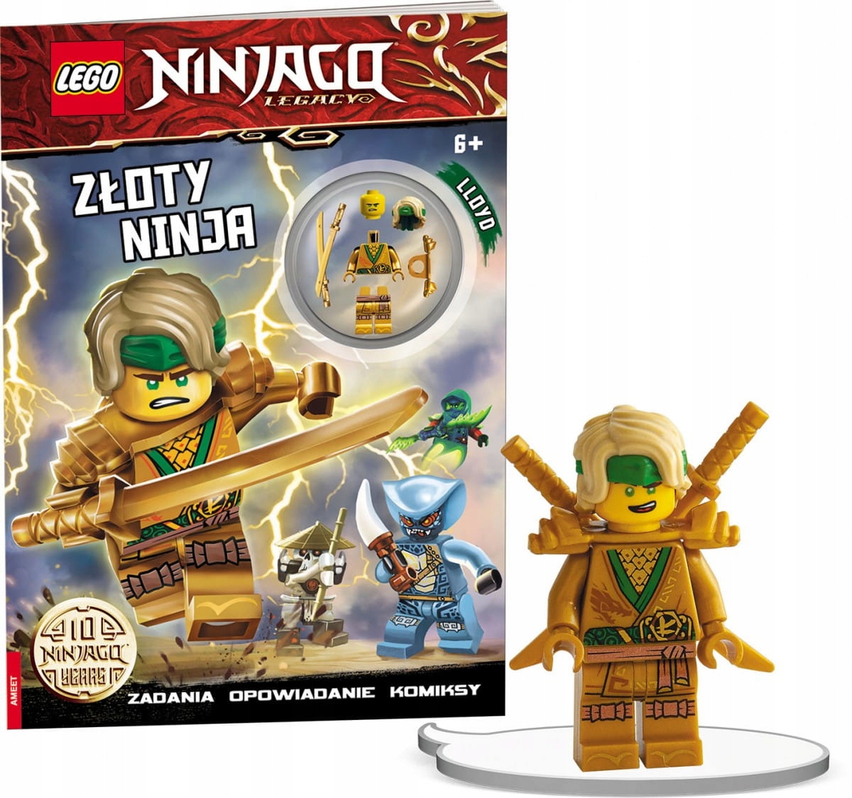

Lego Ninjago Złoty Ninja