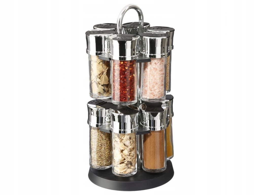 Levně Kořenky, otočný stojan, 12 ks