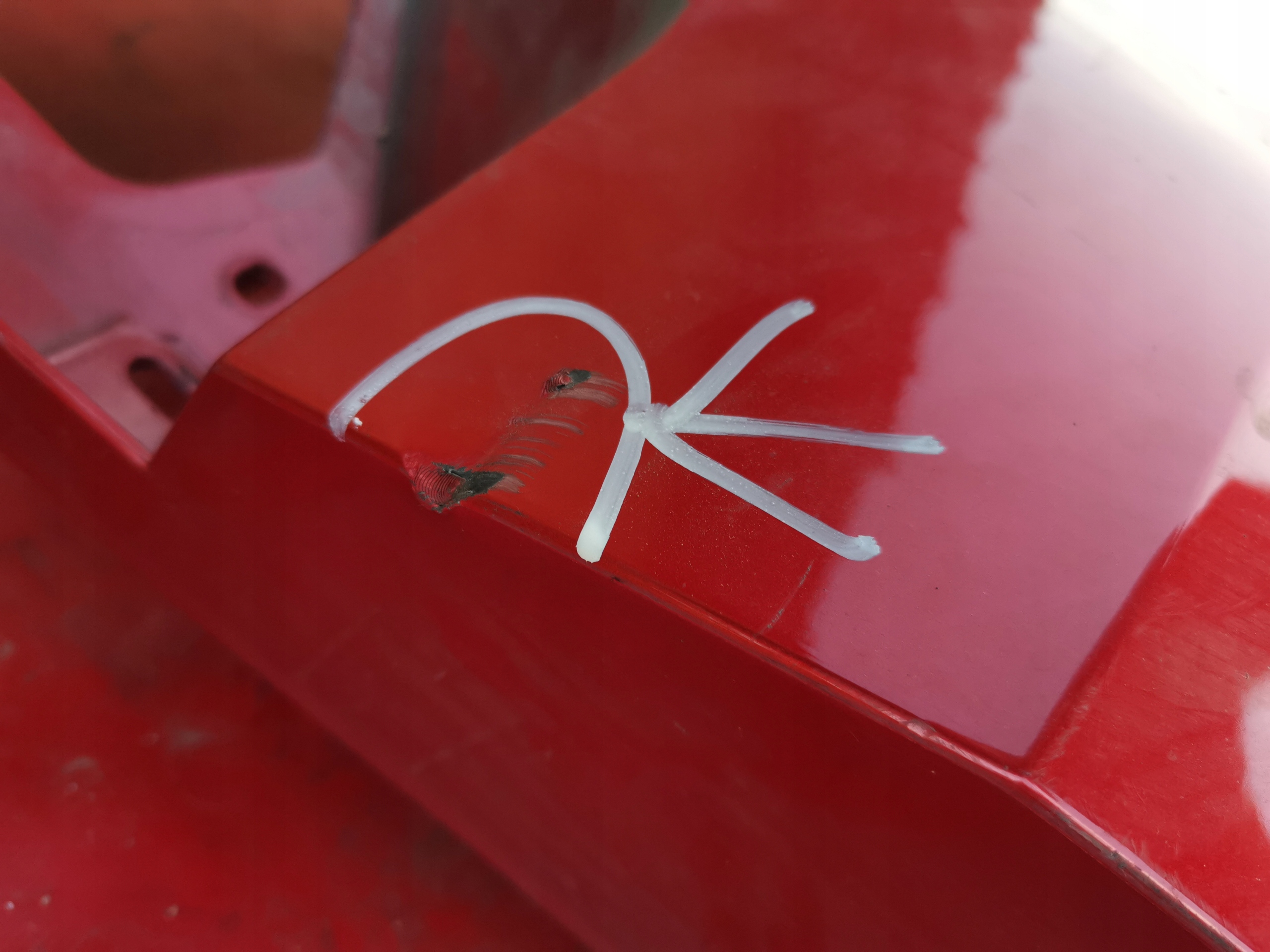 boot door rear cap Renault Megane IV 4 kombi