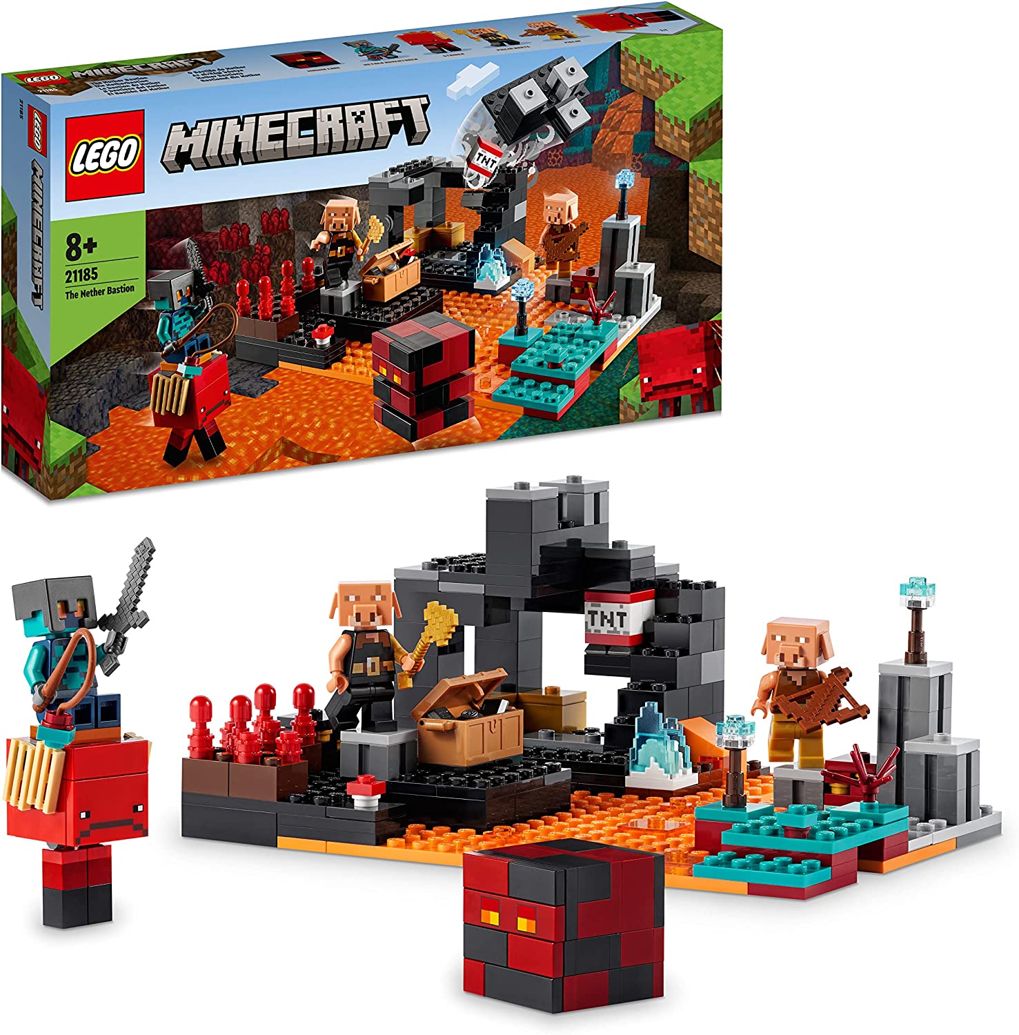 

Lego Minecraft Bastion W Netherze 21185
