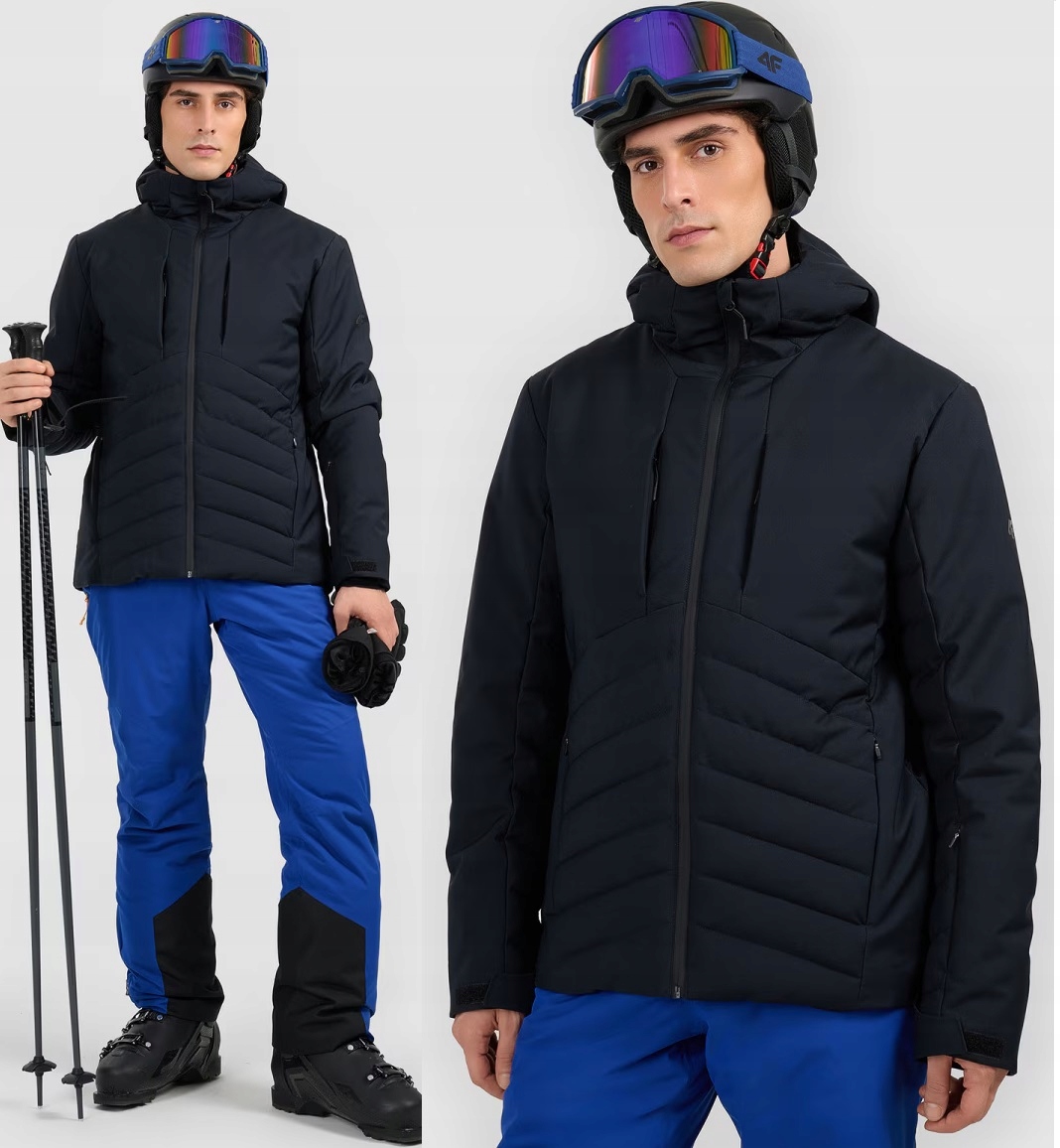 Kurtka 4F Męska Narciarska Czarna Membrana 10000 S