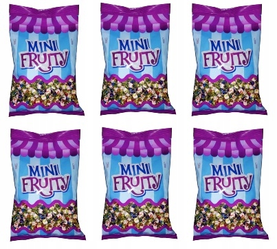 Levně 6 x 1 kg Karwit Mini Fruity Karton