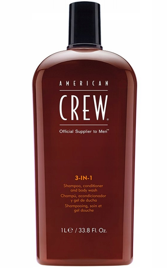 American Crew 3v1 pánský šampon gel kondicionér XXL 1L