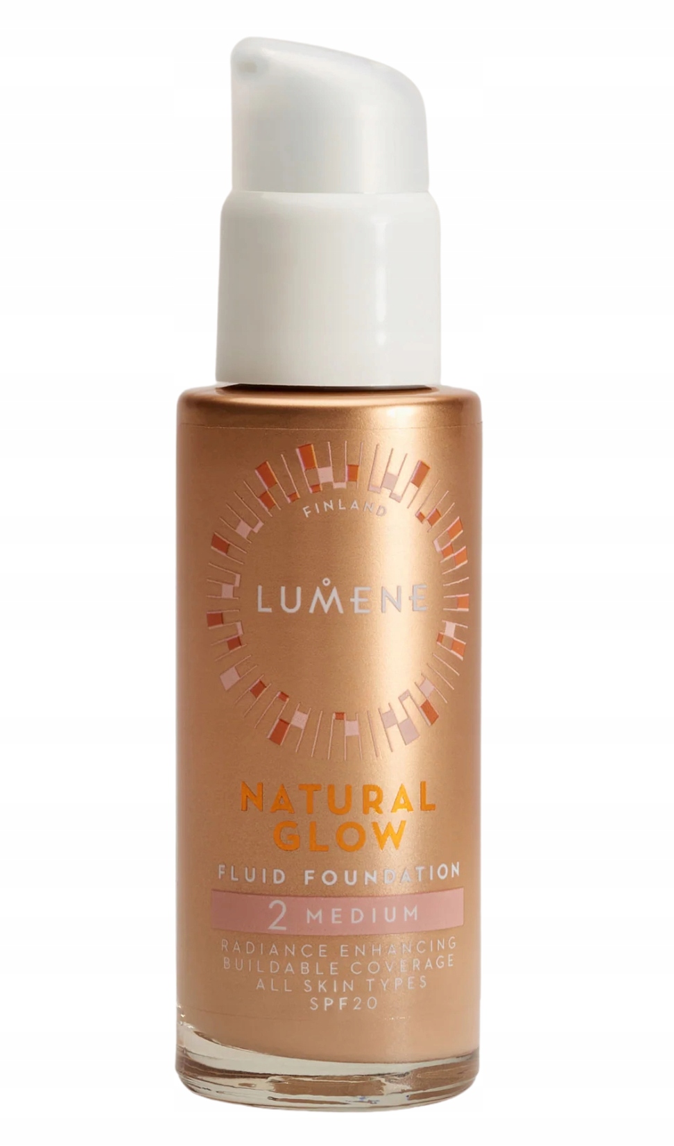 Lumene Natural Glow Rozjasňující Podkladová Báze Na Obličej SPF20 2 Medium