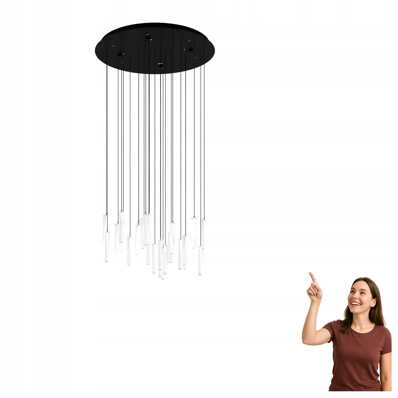 Závesná Led lampa 5,4 W Sardenara 390209 Eglo