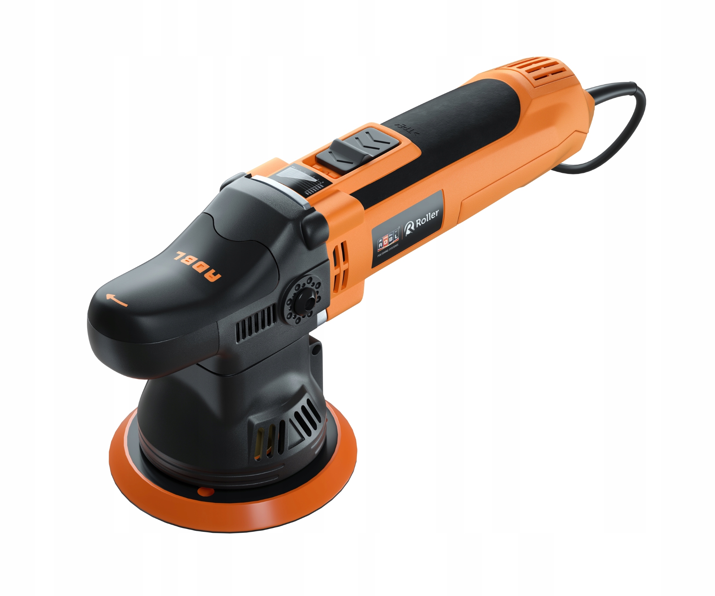 ADBL ROLLER D09125-01 MASZYNA POLERSKA DUAL ACTION 9MM + TORBA I AKCESORIA Długość przewodu zasilającego 8 m