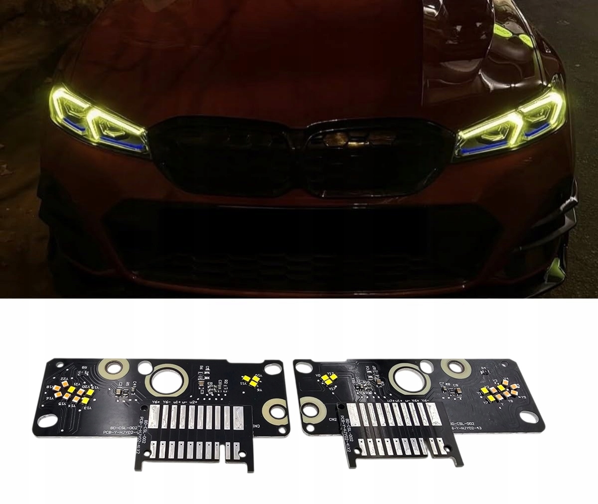 Moduly Csl Žlutý Drl Bmw G20 G21 G28 2023+ Efekt Csl Žlutý Plug & Play