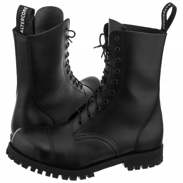 Boty Vysoké Kanady Altercore 551 Černé Kožené