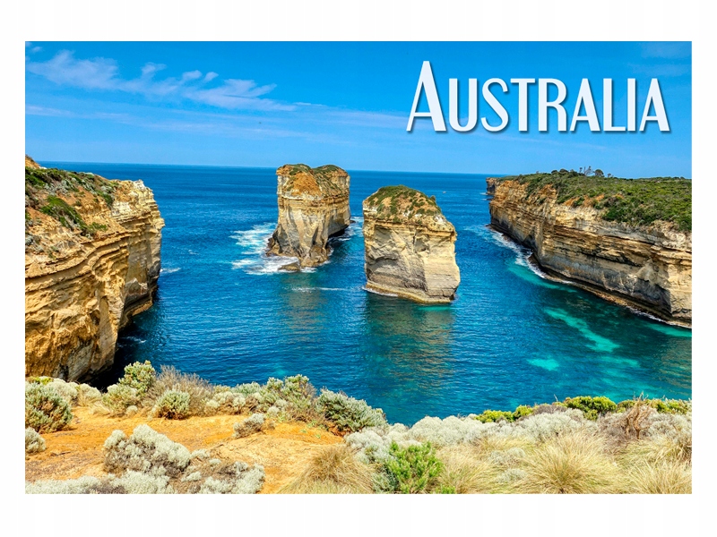 

Australia Dwunastu Apostołów Magnes na lodówkę