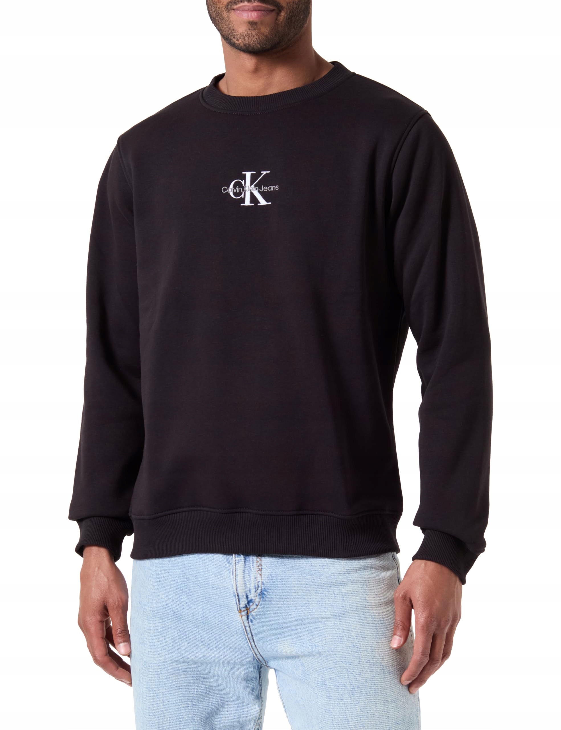 pánská mikina Calvin Klein Jeans , černá, Xs