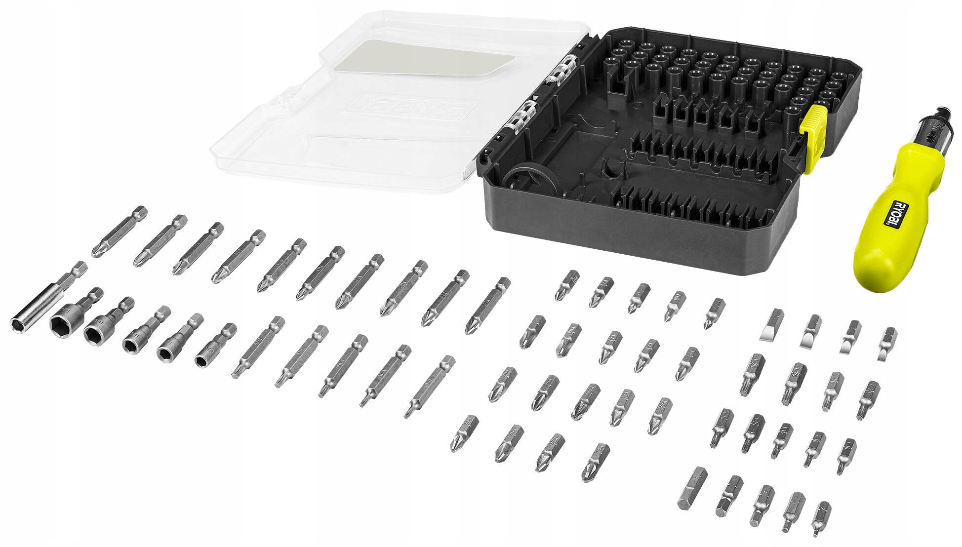 ZESTAW BITÓW NASADEK 59 SZT RAK59SD RYOBI Długość bitu inna długość