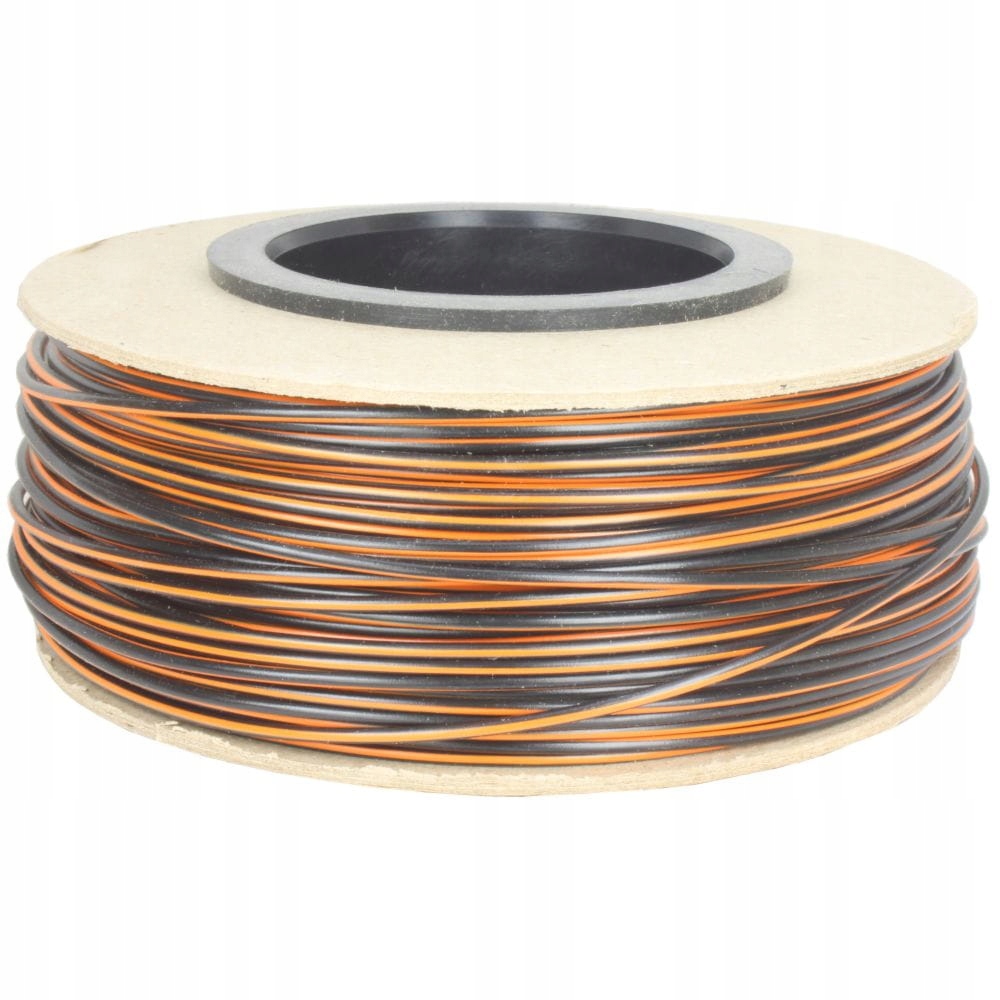Kábel Flry-b 1,5 mm² čierno-oranžový 100 m