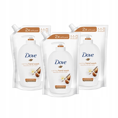 

Dove Masło Shea mydło w płynie zapas 3 x 500 ml