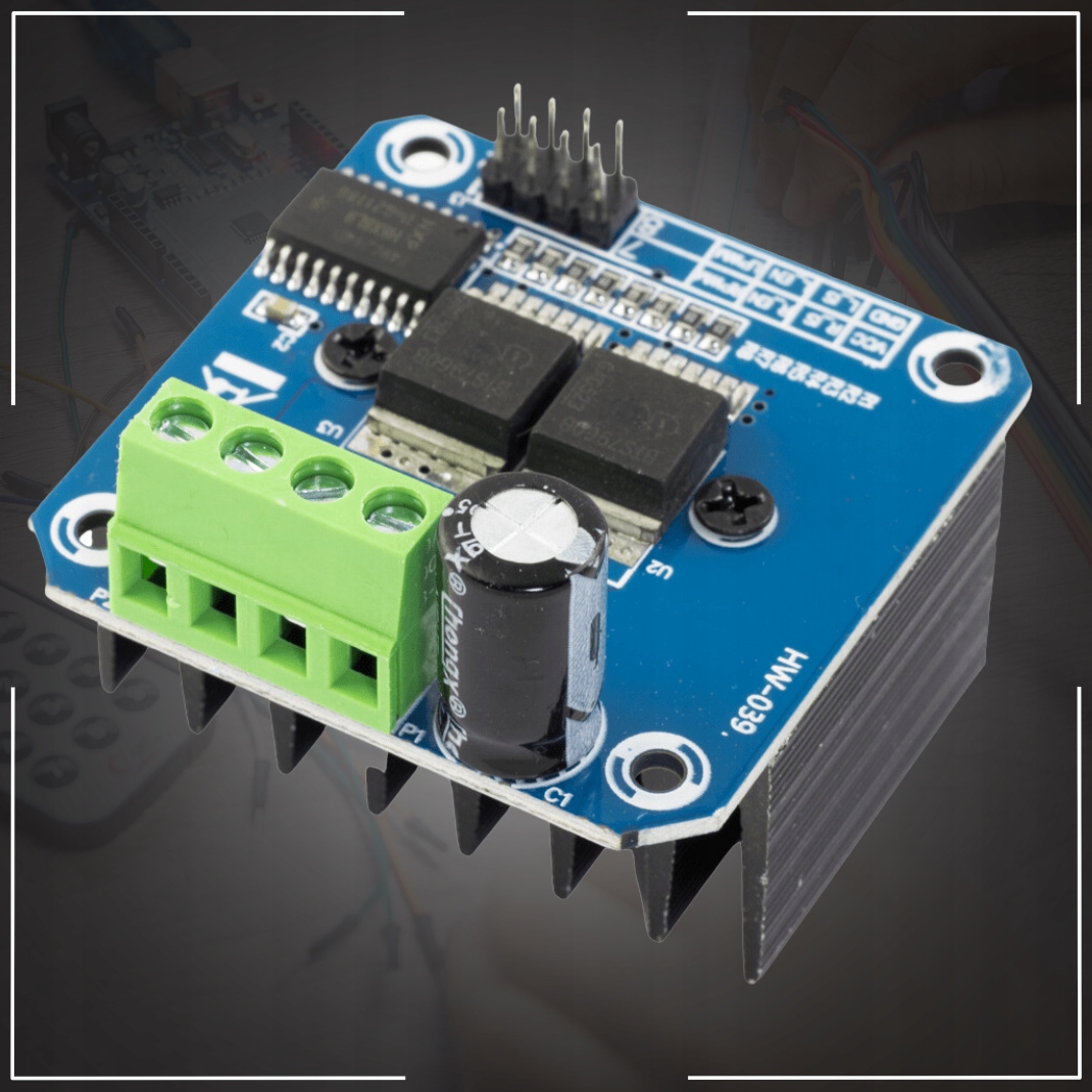 Mostek H do sterowania silnikami DC BTS7960B 43A Producent MSALAMON