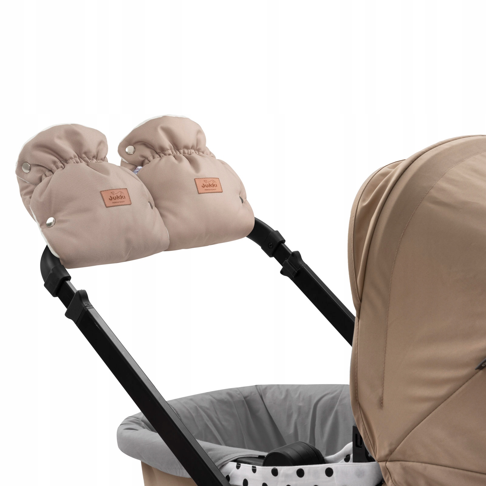 MUFKI RĘKAWICE DO WÓZKA SANEK OCIEPLANE PLUSZ 2szt Marka Jukki