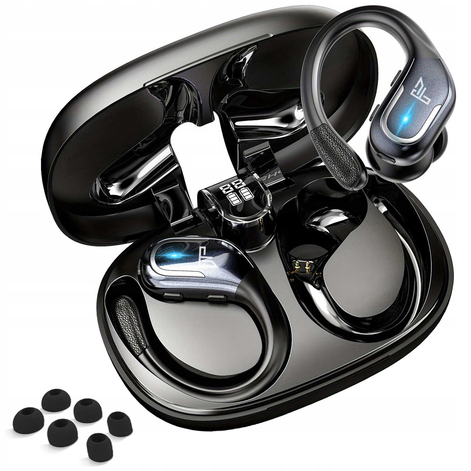 Bezdrátová sluchátka do uší Feegar Sport Bluetooth 5.4 Baterie 70H IPX5