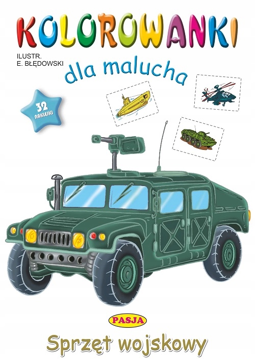 Kolorowanki Dla Malucha Sprzęt Wojskowy