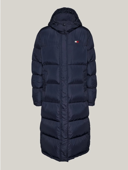 Dámský kabát Tommy Hilfiger Alaska Puffer DW0DW18860 C1G vel. L