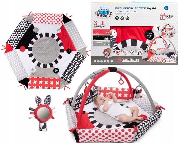 

Canpol Mata Sensoryczna 3W1 Sensory Toys 68/077