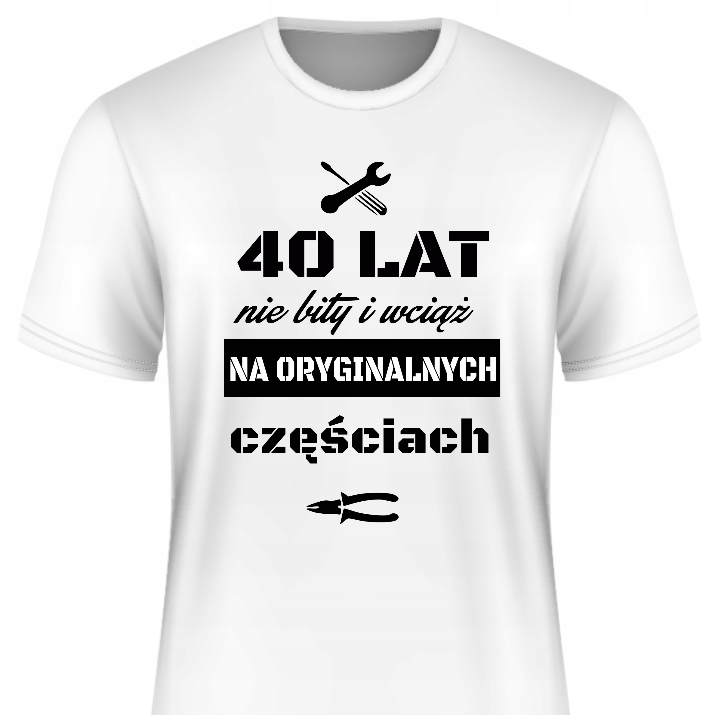 

Koszulka Na 40 Urodziny Na 40 Lat Super Prezent M