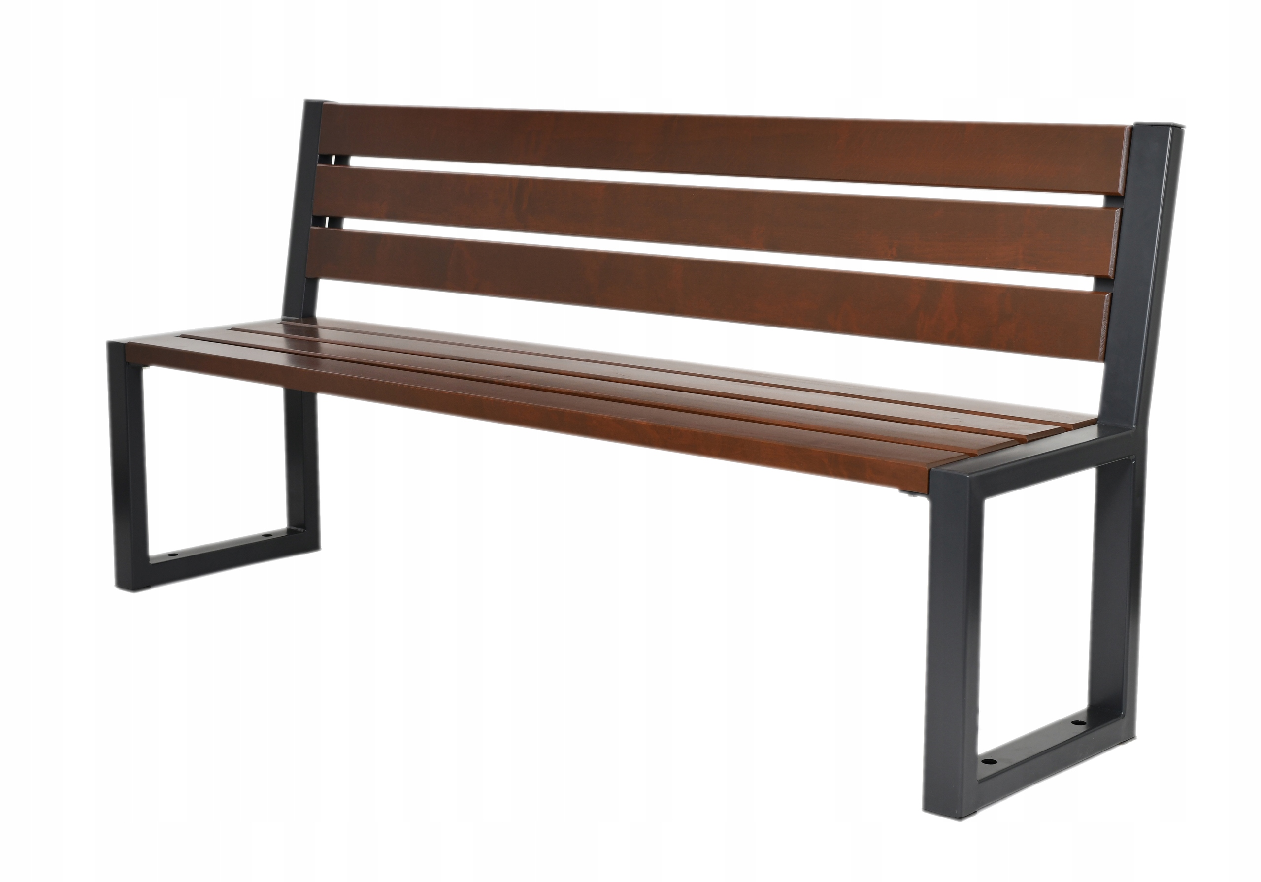 Hřbitovní lavička, lavička na hřbitov s upevněním, ocelová lavička