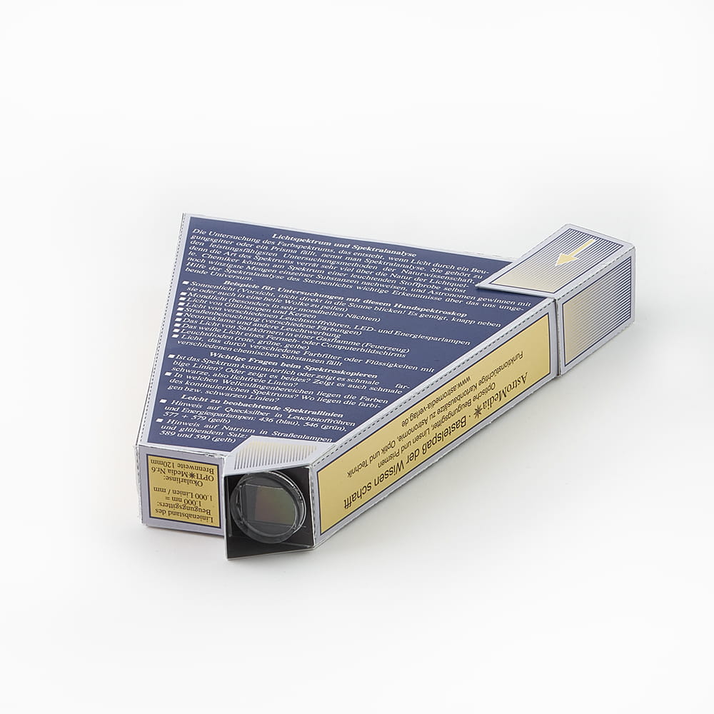 Ręczny spektroskop - zestaw edukacyjny A*M Marka AstroMedia