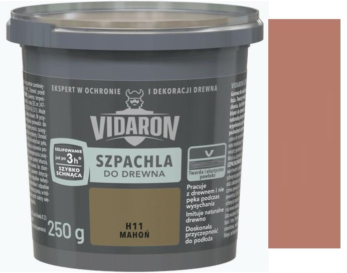 

Vidaron Szpachla Do Drewna Mahoń H11 250G