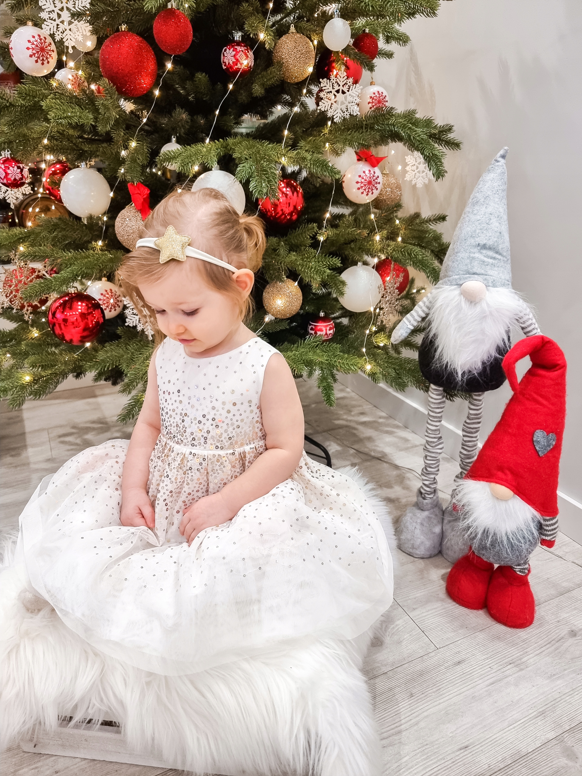 OPASKA na głowę dla dziewczynki Gwiazdka, złota gwiazdka, na Święta Marka Danmari