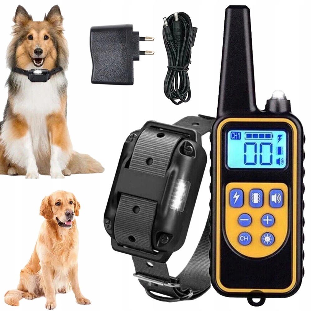 Levně Výcvikový Obojek Pro Střední A Velké Psy O Hmotnosti 9 Kg A Více