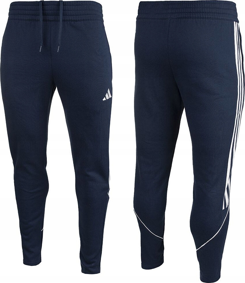Dětské kalhoty Adidas Tiro 23 League Sweat Tmavě Modré HS3615 vel. 152 cm