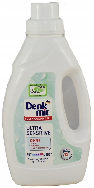 

Denkmit płyn do prania ultra sensitive 750 ml