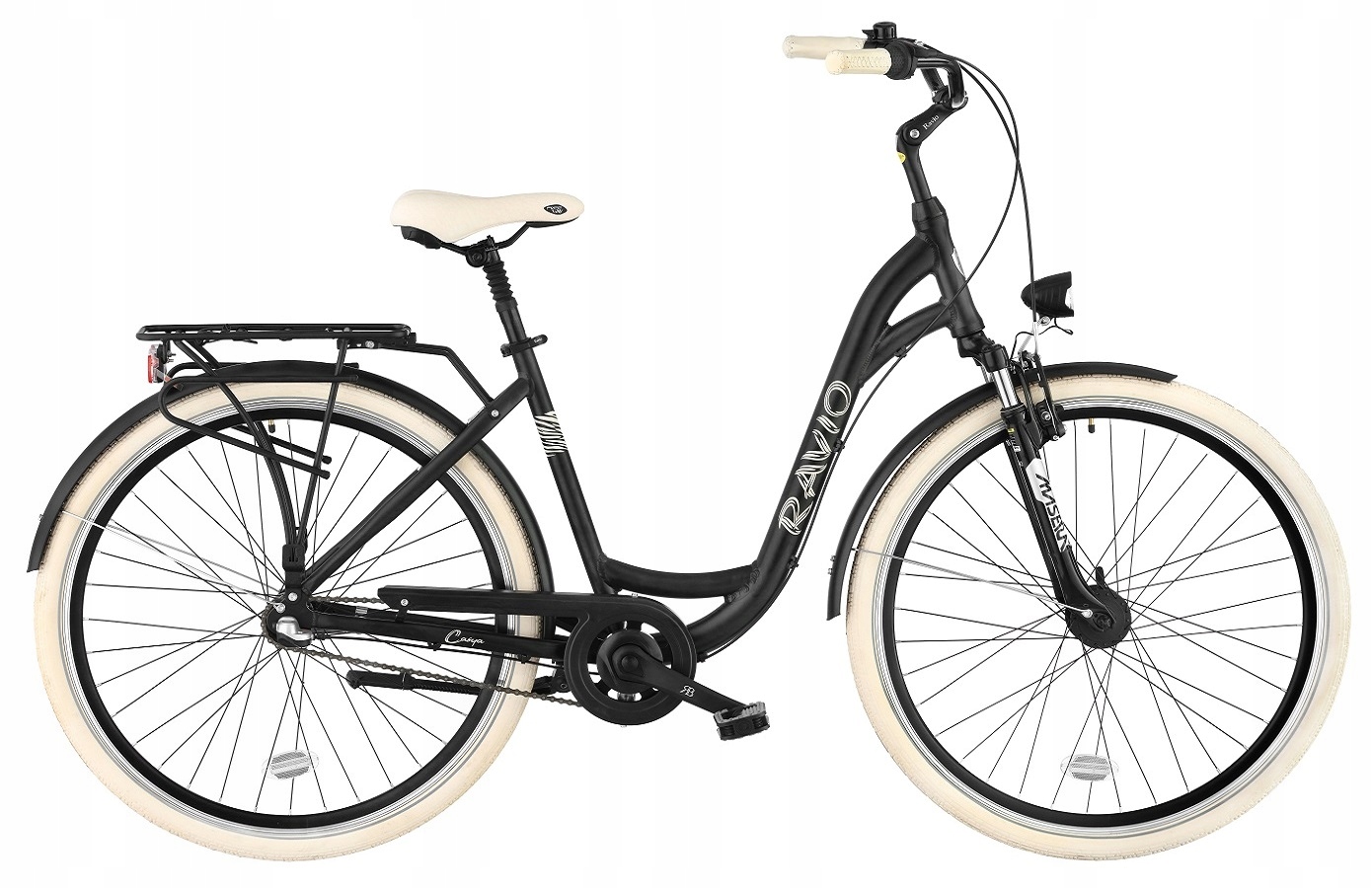 Rower 28" Casya 3b czarny alu 19"