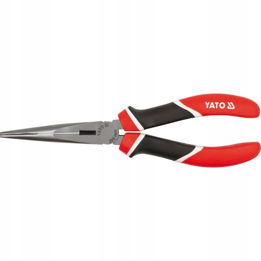 

Szczypce wydłużone proste Crv 8" 200mm Yato