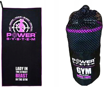 RĘCZNIK TRENINGOWY TREC DAMSKI FITNESS na SIŁOWNIĘ Marka Power-System
