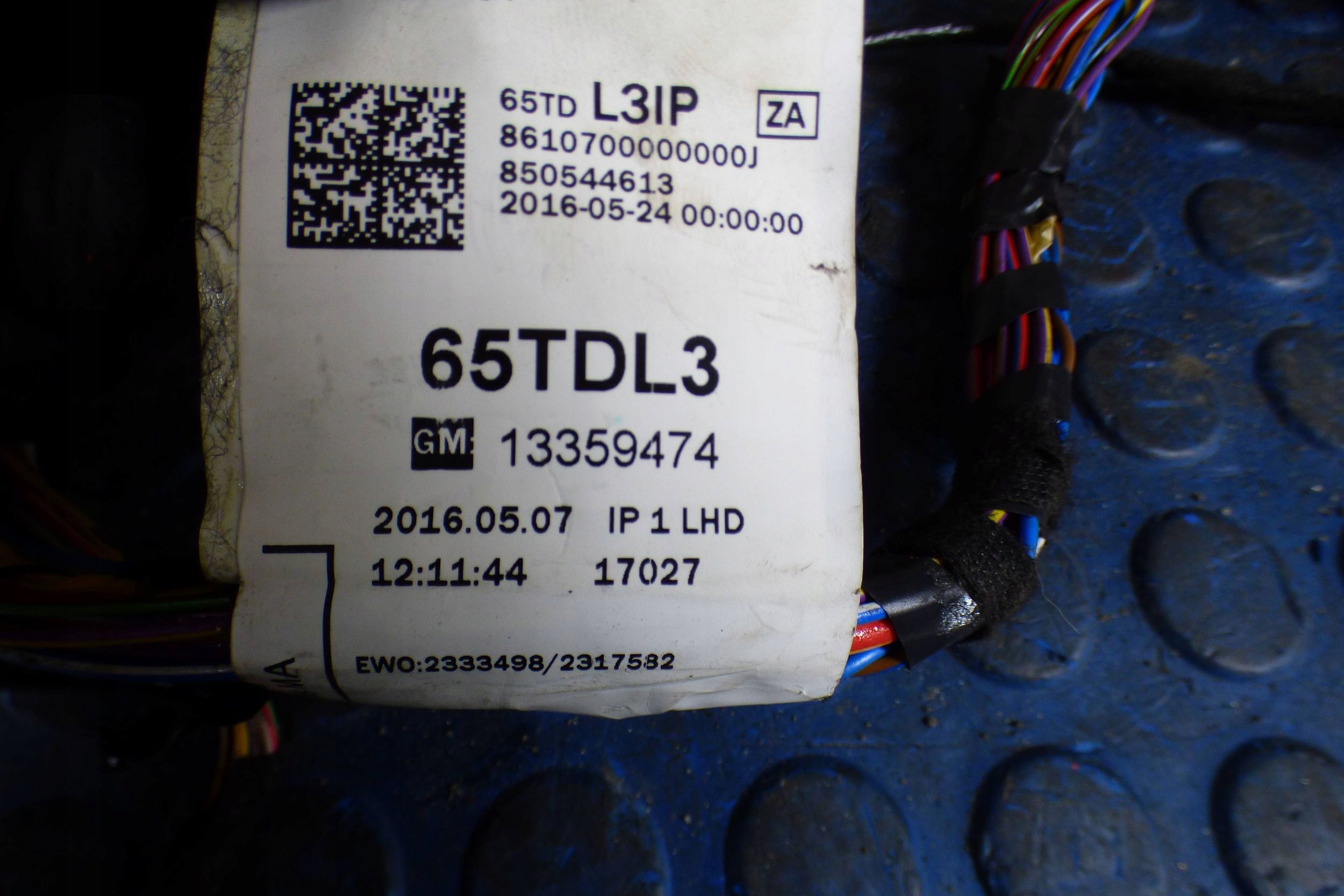 Opel Corsa E 1.4 B Kabelbaum unter deske 13359474 EUROPA