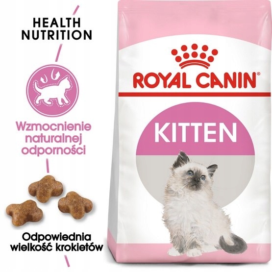 Levně Suché krmivo Royal Canin Kitten pro koťata od 4 do 12 měsíců věku 2 kg