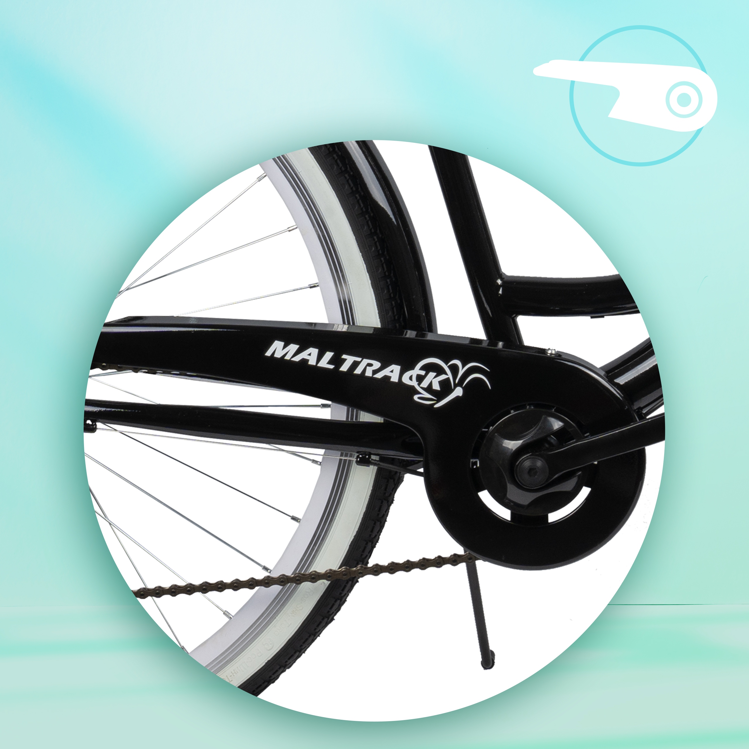 ROWER MIEJSKI DAMSKI 28 BLACK DAMKA 6 SHIMANO PRZERZUTKI ODBLASKI KOSZYK Model 110537