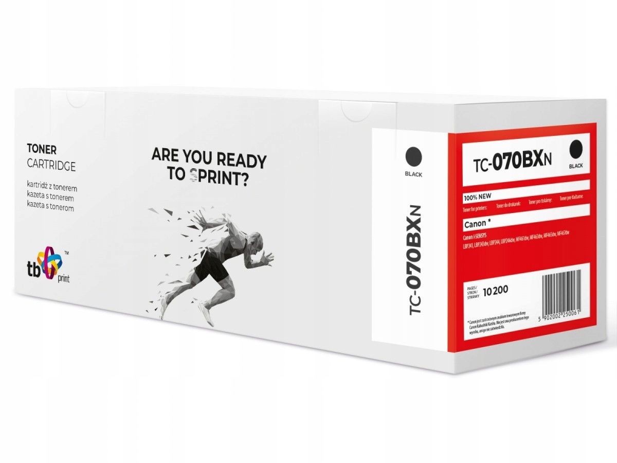 Toner do Canon MF461 CRG070H TC-070BXN Bk 100%