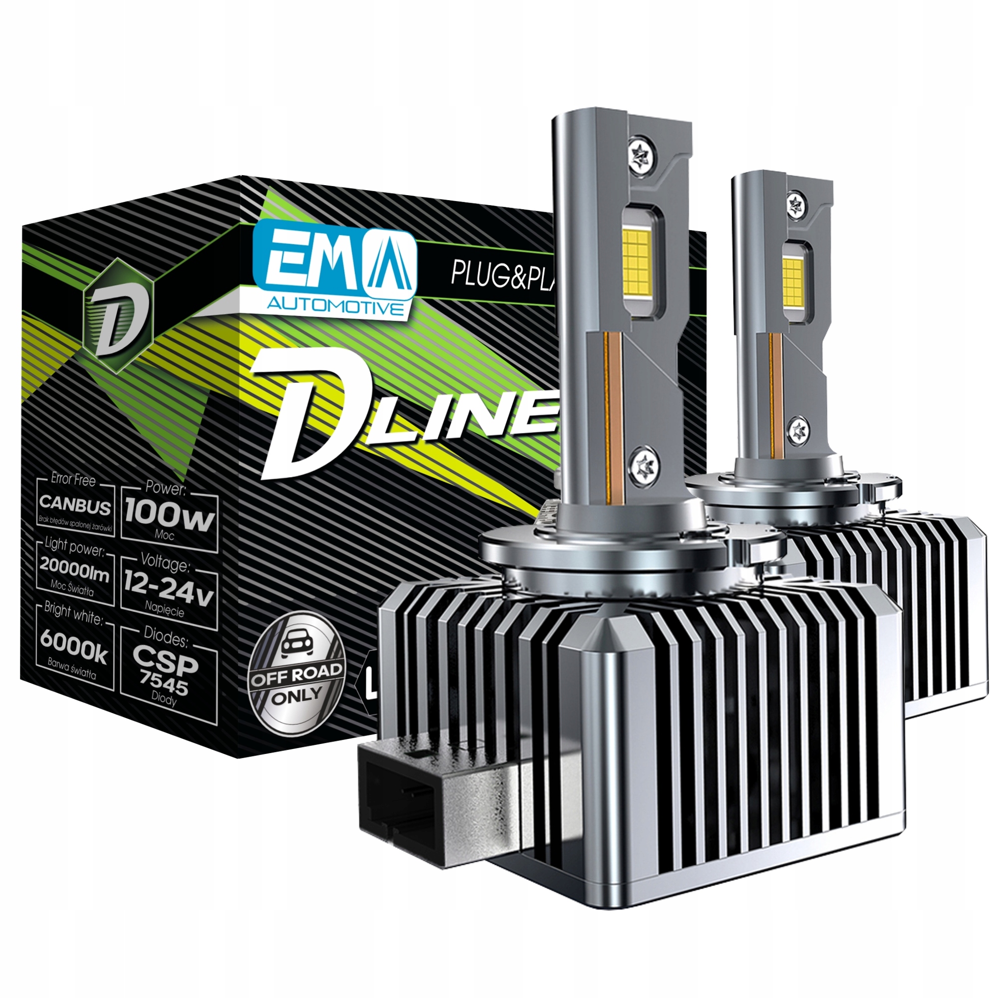 D1S 12/24V 35W PK32D-2 XENARC® NIGHT BREAKER® LASER +200% 2 St