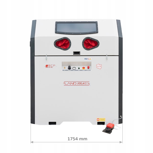 POLSKA PIASKARKA KABINOWA CIŚNIENIOWA 1800L SCP Kod producenta SCP-1800-12