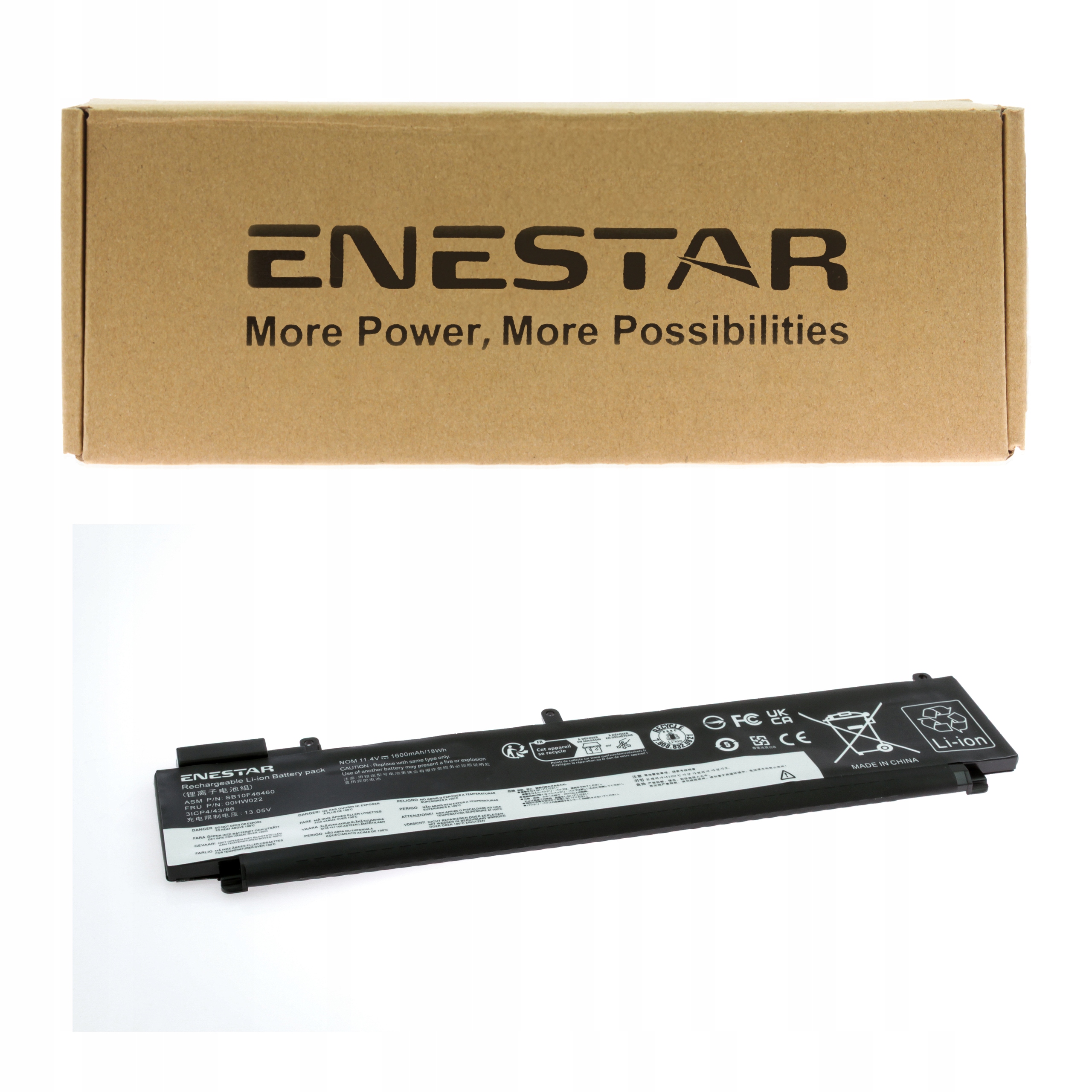 Premium bateria do Lenovo 00HW022 00HW023 SB10F46461 ThinkPad T460s T470s