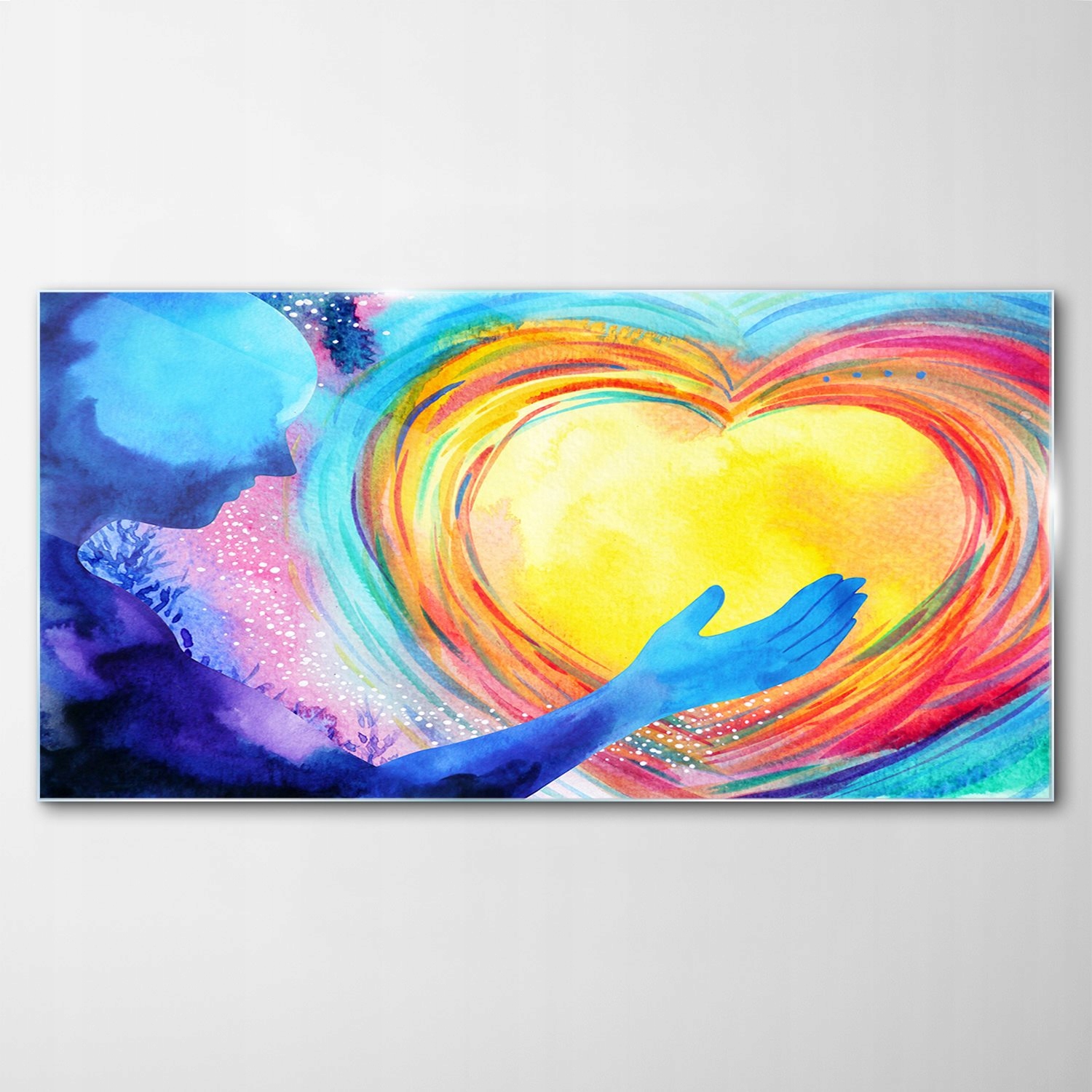 

Obraz na Szkle Dekor Człowiek Duch Miłość 120x60