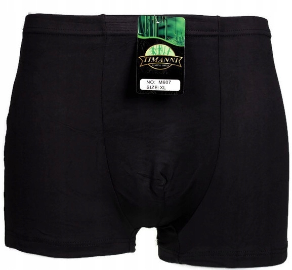 6x BOKSERKI MĘSKIE BAMBUSOWE ANTYBAKTERYJNE 5XL Model M607