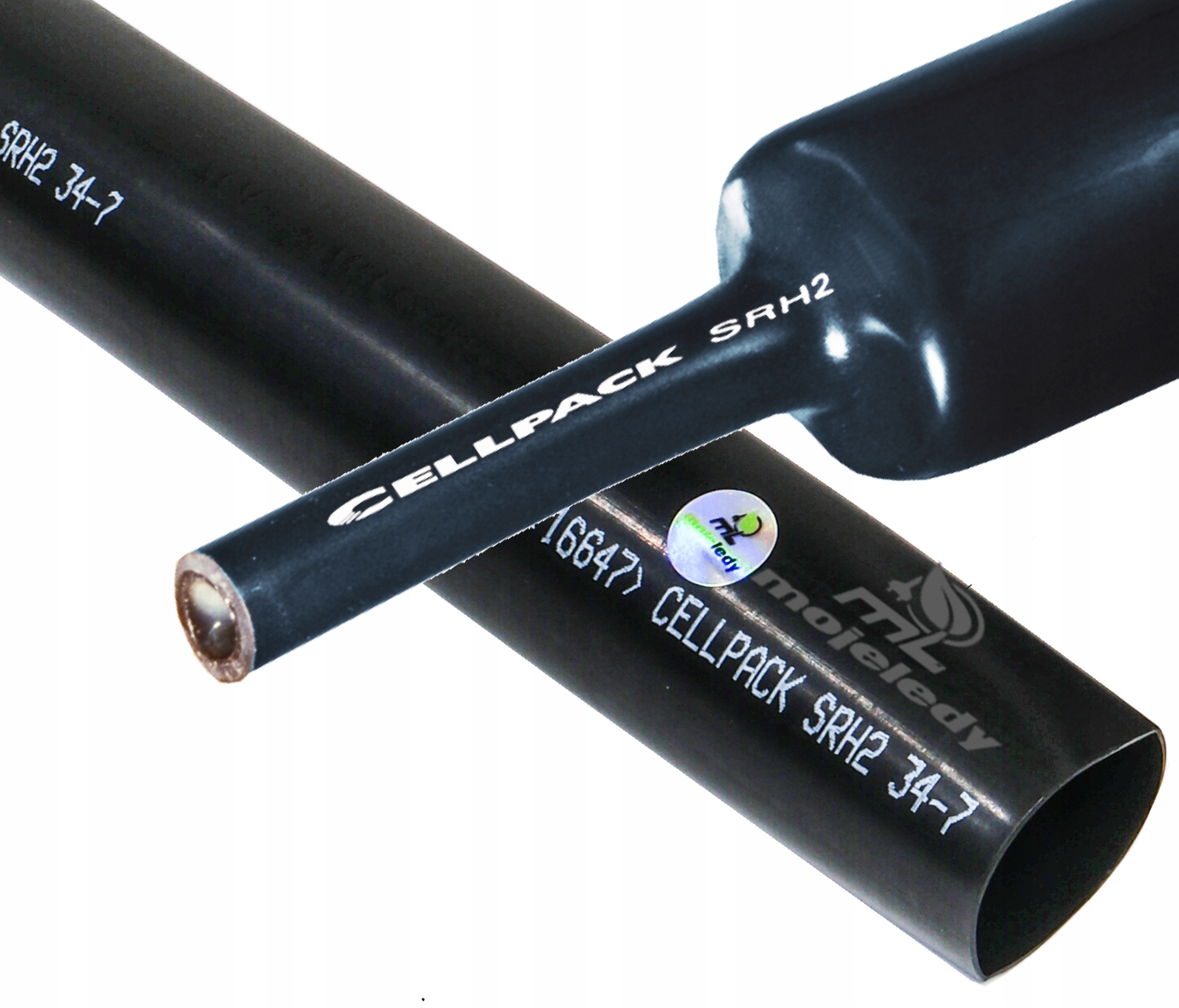 

Rurka Koszulka Termokurczliwa 34/7 z klejem gruba