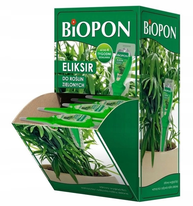 ELIKSIR do ROŚLIN ZIELONYCH 36 x 40ml BIOPON