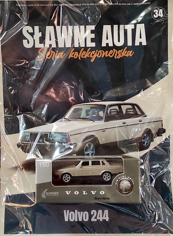 SŁAWNE AUTA 34/2024 VOLVO 244