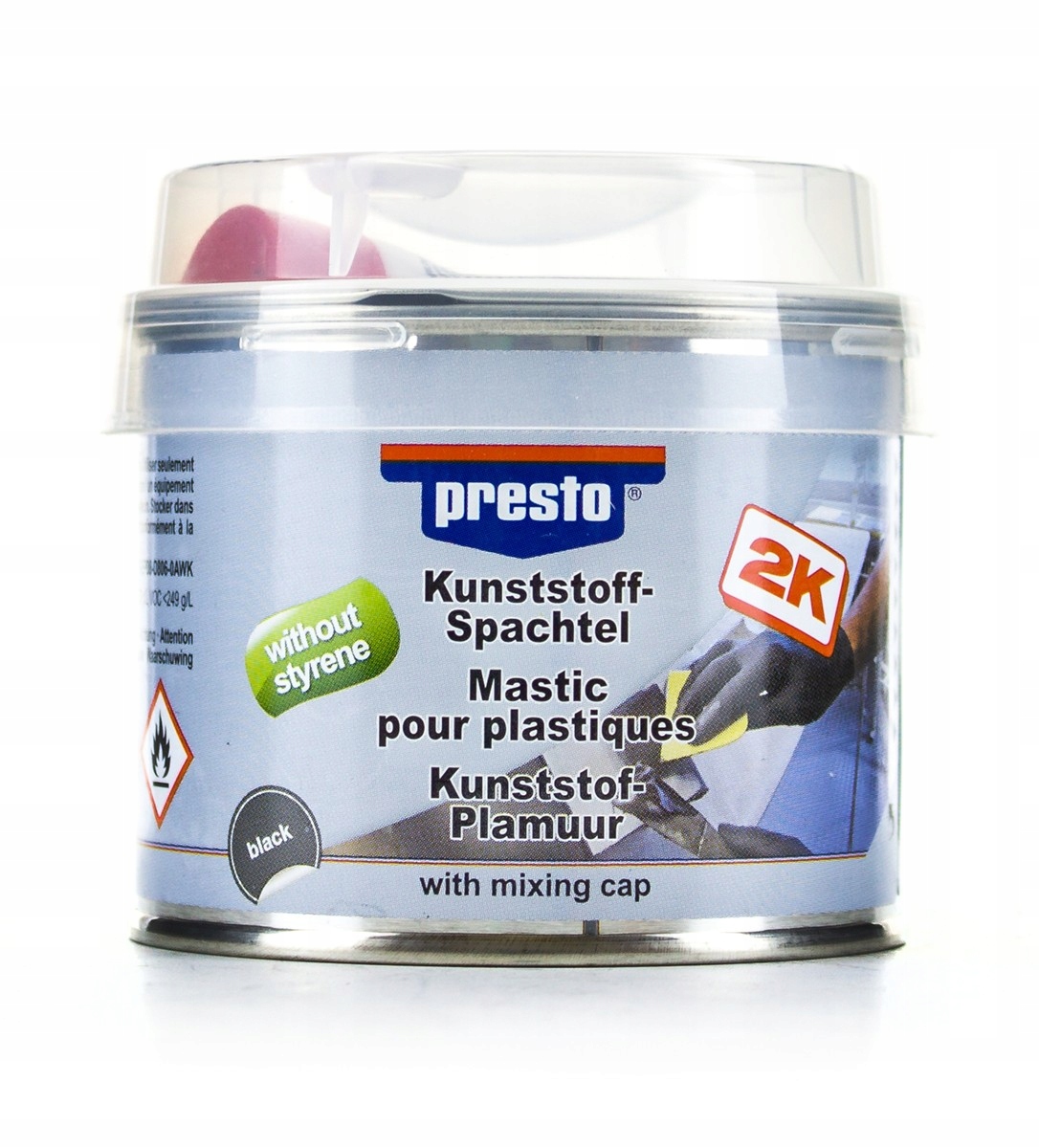 

Motip Szpachla Szpachlówka Do Plastiku Czarna 250g