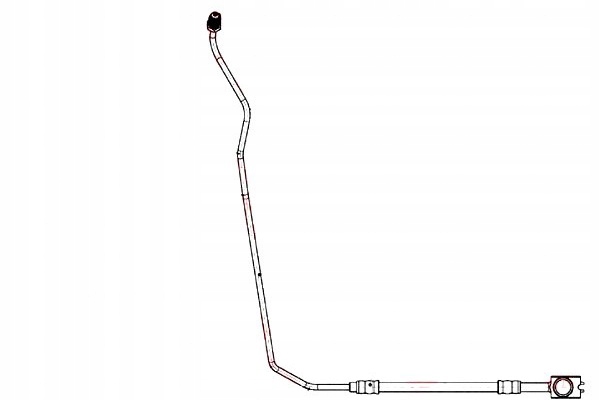 Trw Pružná Brzdová Hadice Přední L (délka 184 M Asistent řidiče #28